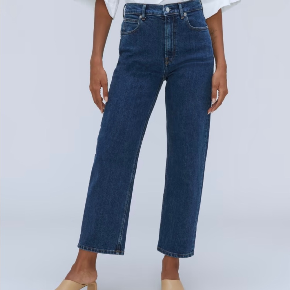 Everlane The Way High Straight Jeans